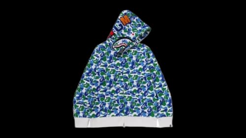 BAPE Shark Full Zip Hoodie (Seibu Ikebukuro Store Exclusive) Multicolor