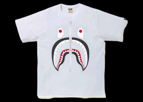 BAPE Shark Tee (FW21) White