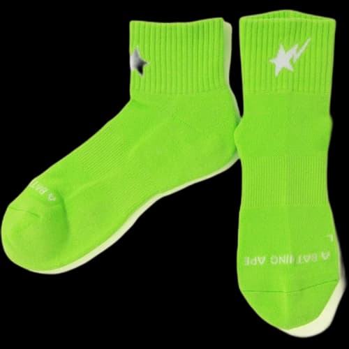 BAPE Sta Ankle Socks Green