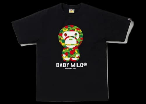 BAPE Sta Camo Baby Milo Tee Black/Multi
