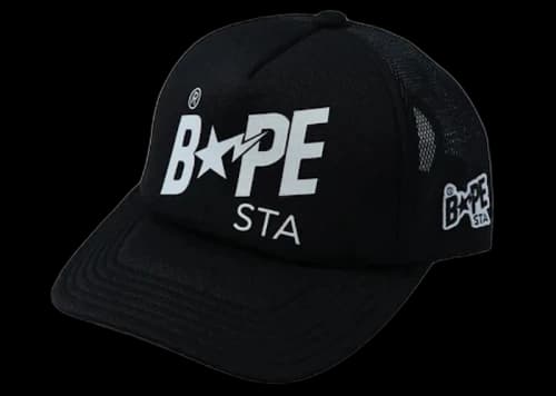 BAPE Sta Mesh Cap (SS21) Black