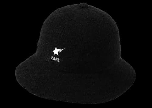 BAPE Sta Pile Hat Black
