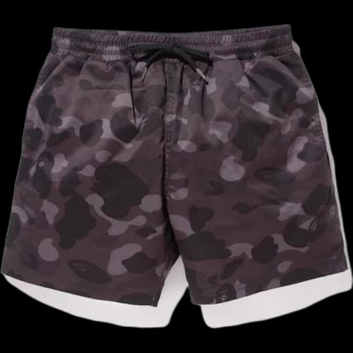 BAPE Stampd Swim Shorts Shorts Black