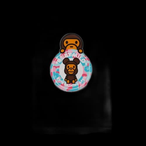 BAPE Store Miami Baby Milo Bearbrick Busy Tee White