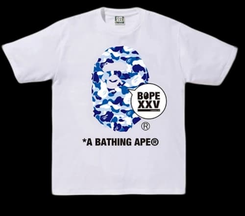 BAPE Store Nagoya XXV Ape Head Tee White