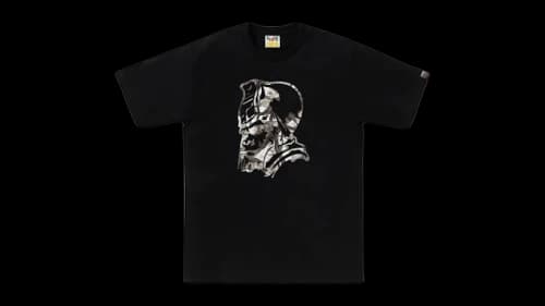 BAPE Tree Edge Camo General Tee Black