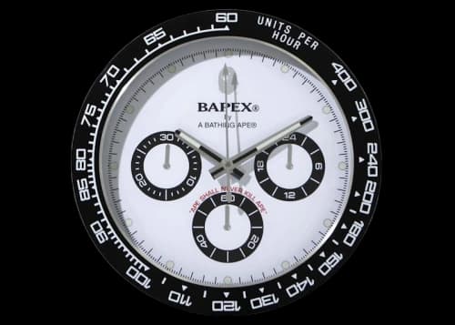 BAPE Type 4 BAPEX Wall Clock Black