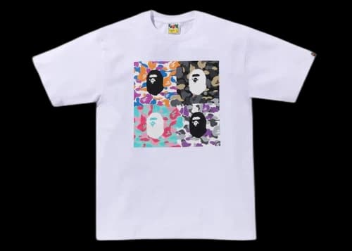 BAPE US Limited Collection Tee White