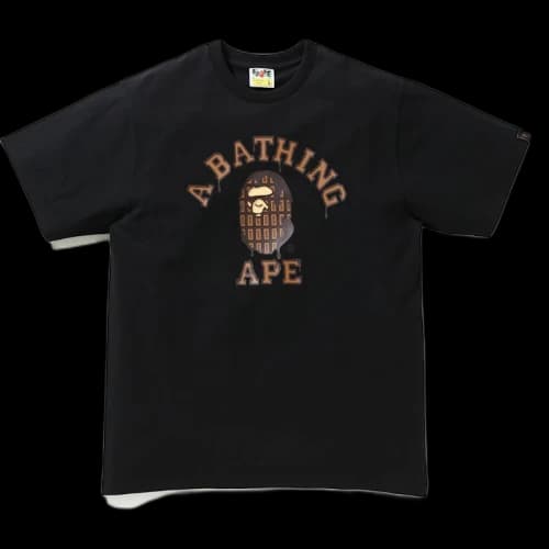BAPE Valentine Chocolate Ape Head Tee (SS21) Black