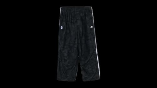 BAPE x adidas Camo Jacquard Pants Black