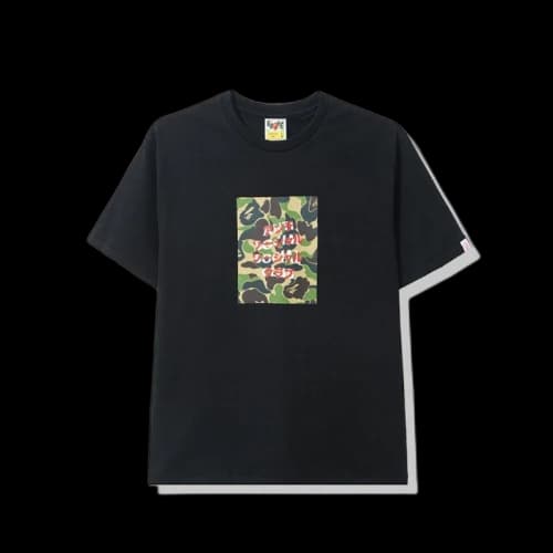 BAPE x Anti Social Social Club ABC Camo Box Tee Black/Green
