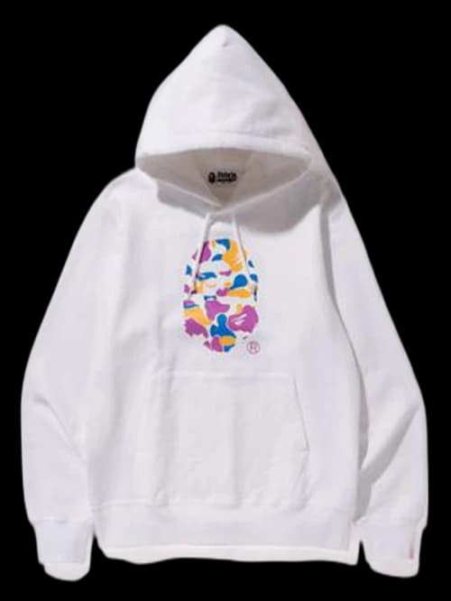 BAPE x Anti Social Social Club LA Exclusive City Camo Pullover Hoodie (FW19) White/Multi