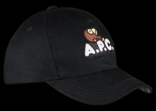 BAPE x A.P.C Moe Baseball Cap Black