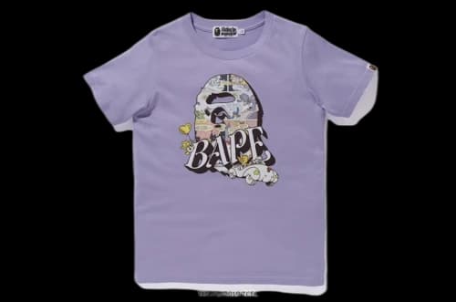 BAPE x Care Bears Comic Tee (Ladies) Purple