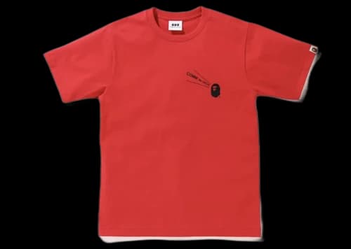 BAPE X CDG Osaka #1 Tee Red