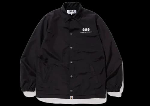 BAPE x CDG Osaka Coach Jacket Black