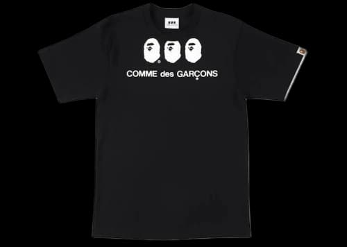 BAPE x CDG Osaka One Tee Black