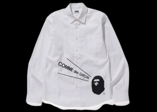 BAPE x CDG Osaka Shirt #2 White