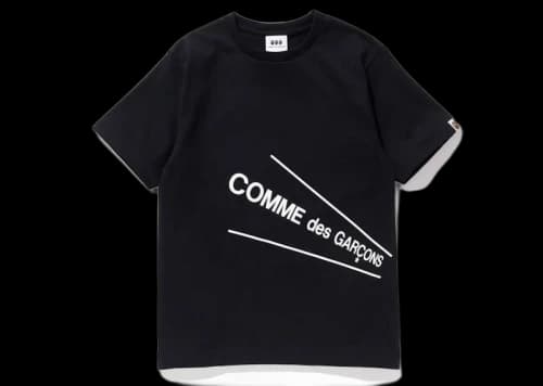 BAPE x CDG Osaka Tee #4 Black