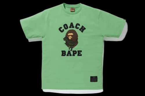 BAPE x Coach Rexy Tee Light Green