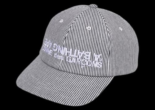 BAPE x Comme des Garcons Hickory Panel Cap Navy