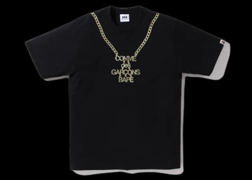 BAPE x Comme des Garcons Osaka 2 Tee Black