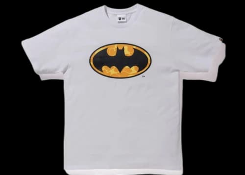 BAPE x DC Batman Tee White