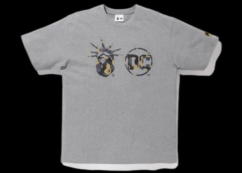 BAPE x DC Madison Avenue Tee Gray