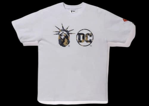 BAPE x DC Madison Avenue Tee White