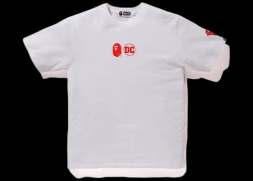 BAPE x DC Tee White/Red