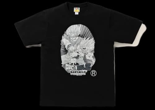 BAPE x Dragon Ball Z Big Ape Head Tee Black