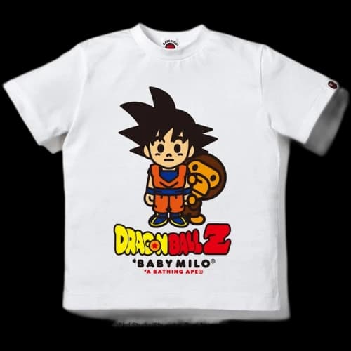 BAPE X Dragon Ball Z Tee #9 9 (Kids) White