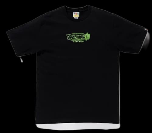 BAPE x Dragonball Super Son Goku & Vegeta Tee Black