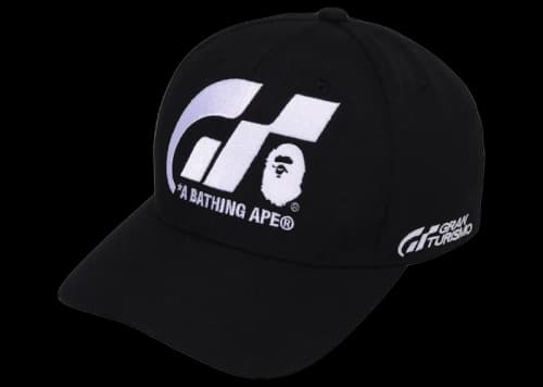 BAPE x Gran Turismo Snapback Cap Black