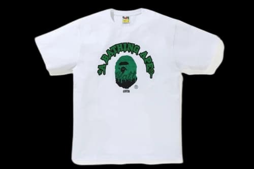 BAPE x GUNNA Tee White/Green