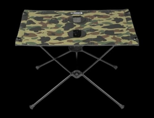 BAPE x Helinox Table One Green Camo