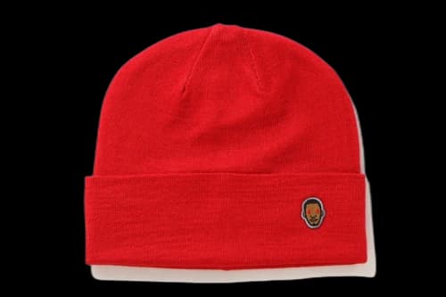 BAPE x Kid Cudi Knit Cap Red