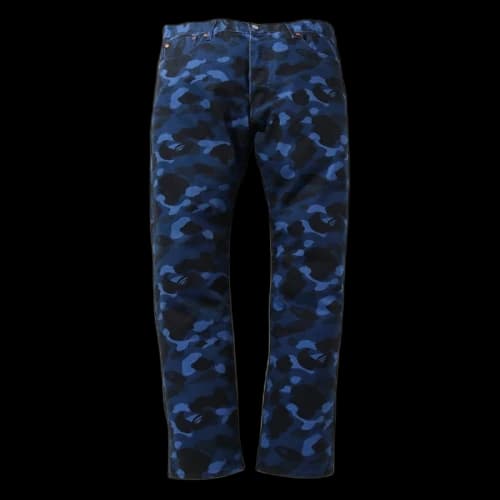BAPE x Levi's Color Camo 501 93 Model (Asia Exclusive) Navy