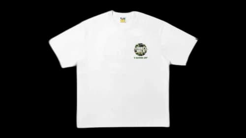 BAPE x Liberty Walk ABC Camo Logo Relaxed Fit Tee (SS26) White