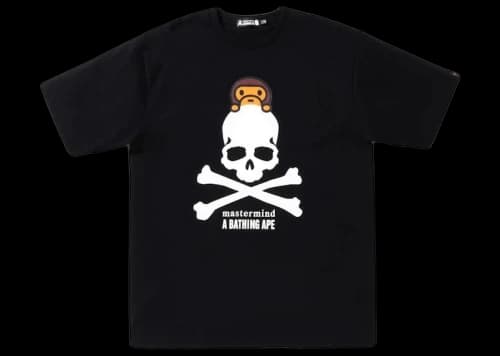BAPE x MMJ Baby Milo Tee Black