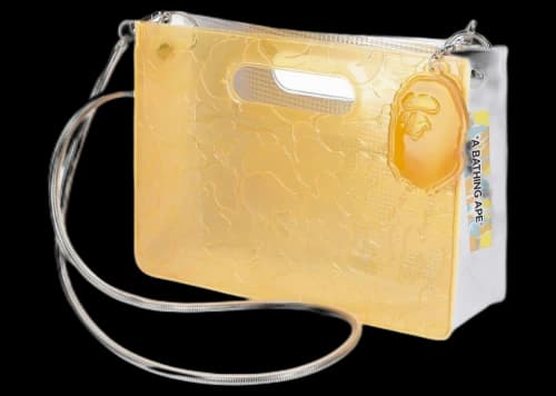 BAPE x nana-nana A5 Horizontal Bag Orange Sapporo Store Exclusive