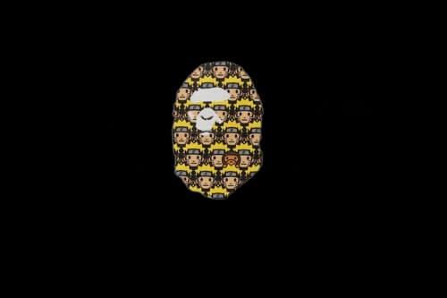BAPE x Naruto Ape Head Tee White