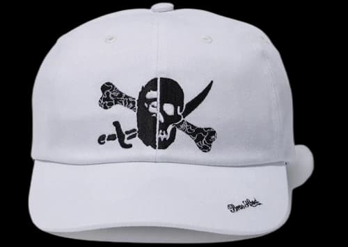 BAPE x Neighborhood Ape & Skull Cap White