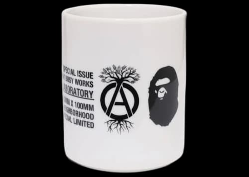 BAPE x Neighborhood Plant Pot White