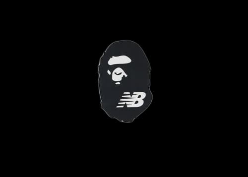 BAPE x New Balance Ape Head Tee Ivory