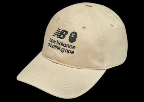 BAPE x New Balance Panel Cap Beige