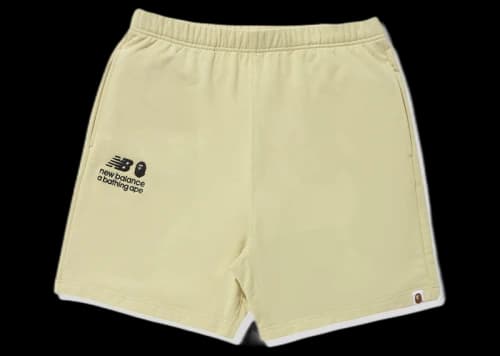 BAPE x New Balance Relaxed Fit Shorts Beige