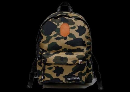 BAPE x Outdoor Products 1st Camo Day Pack Yellow