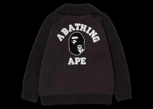 BAPE x OVO Cowichan Sweater Grey