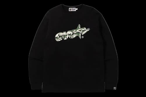 BAPE x OVO L/S T-shirt Black